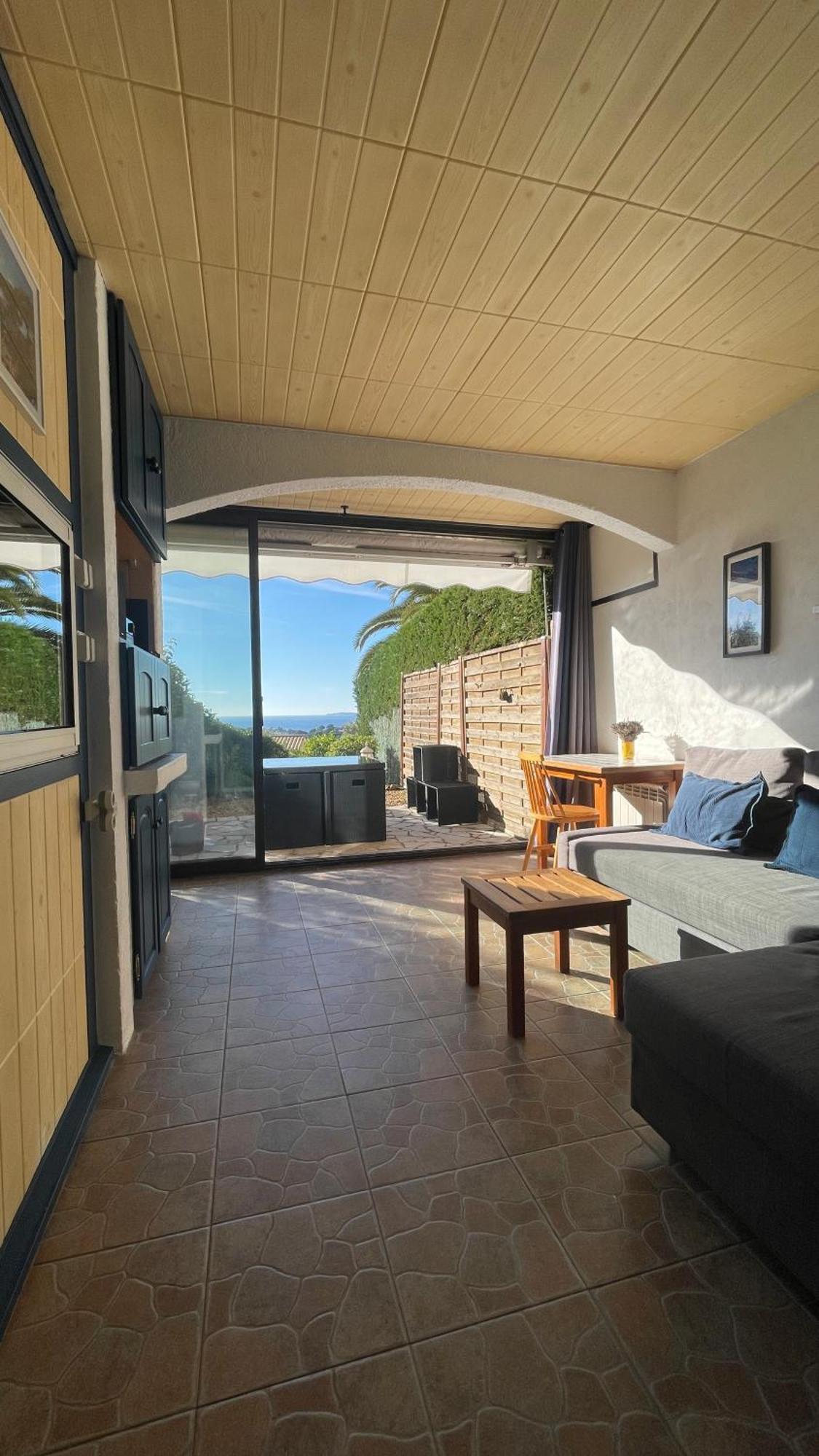 Appartement Rdc Terrasse Vue Panoramique Mer La Croix-Valmer Kültér fotó