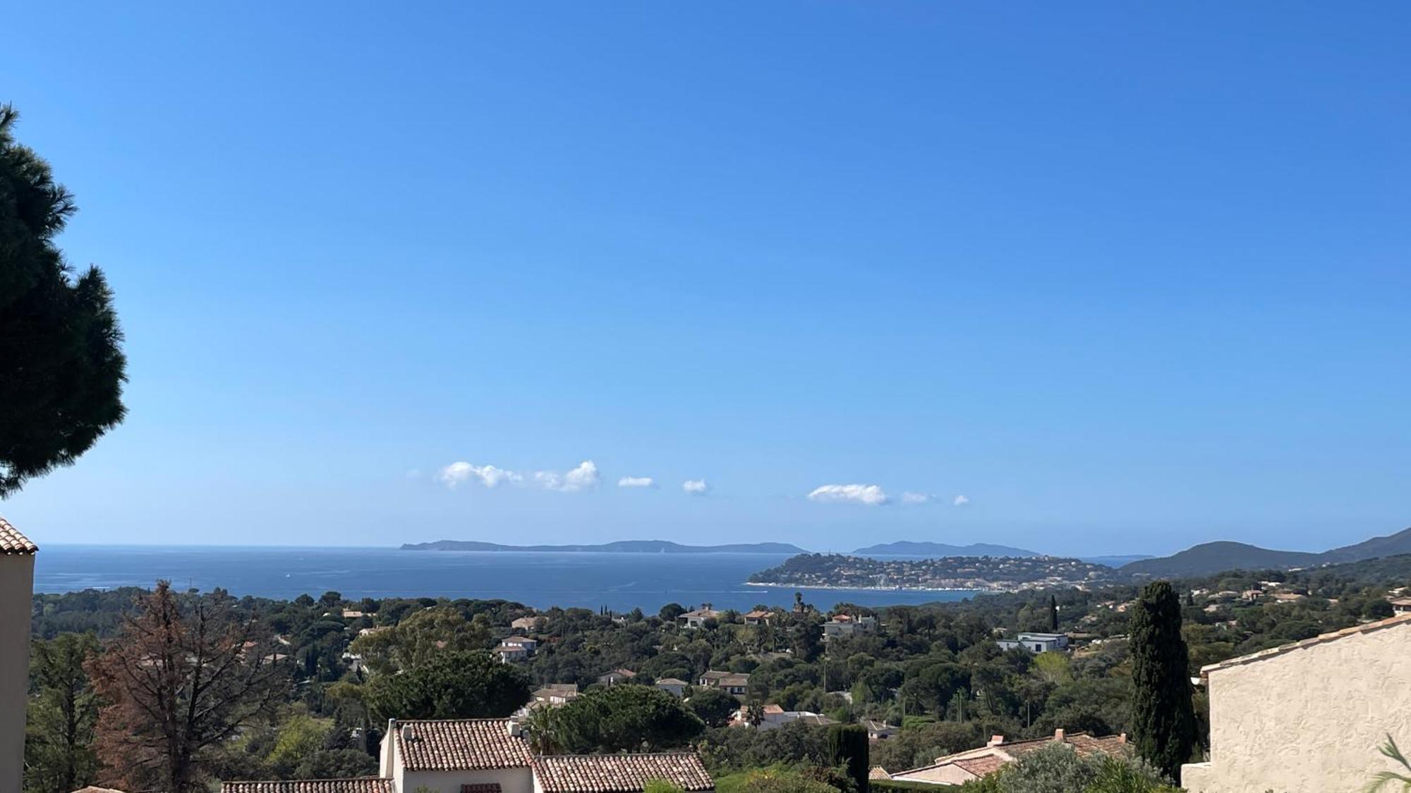 Appartement Rdc Terrasse Vue Panoramique Mer La Croix-Valmer Kültér fotó